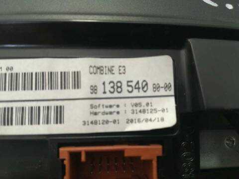 Foto 3ª: Cuadro de Instrumentos Citroen C4 G CACTUS FEEL [BH02] (2016)