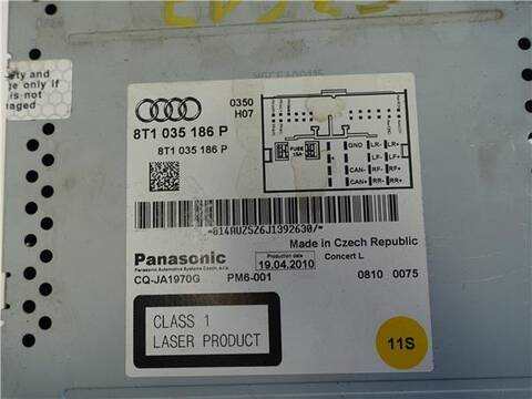 Foto 3ª: Sistema Audio Radio CD Audi Q5 2.0 TDI QUATTRO 125KW) 170CV [CAH] (2010)
