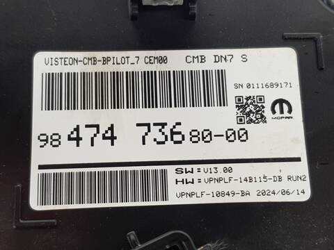 Foto 2ª: Cuadro de Instrumentos Fiat 600 VERSION INDEFINIDA