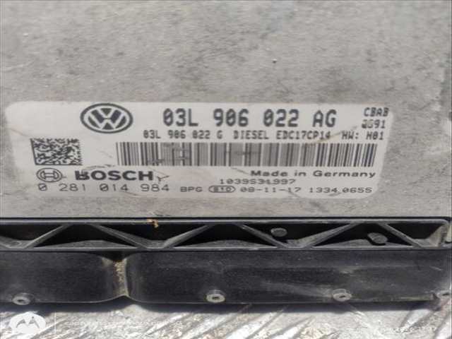 Foto 2ª: Centralita Motor ECU Volkswagen Golf CBA (2010)