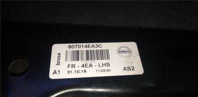 Elevalunas Eléctrico Delantero Izquierdo Nissan Qashqai 1.2 16V T