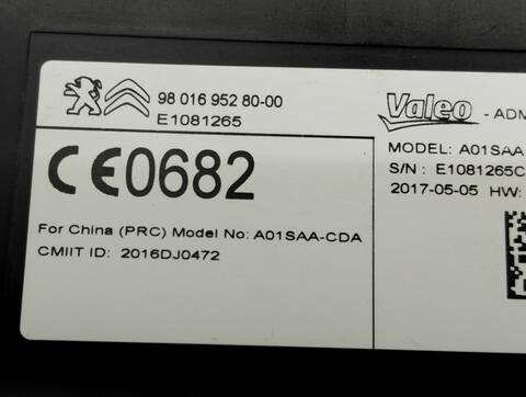 Foto 2ª: Centralita Motor ECU DS 4 BASIS 120CV 88KW [BH01] (2017)