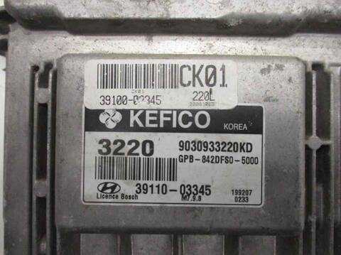 Foto 2ª: Centralita Motor ECU Hyundai i20 G4LA (2010)