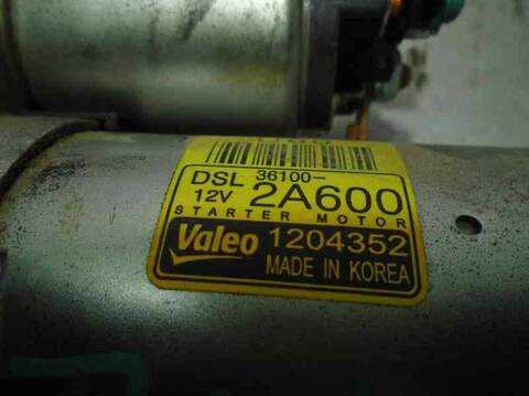 Foto 3ª: Motor de Arranque Kia Rio BASIC 75CV 55KW [D3FA] (2015)