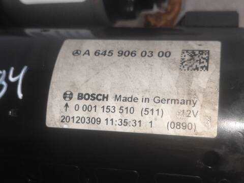 Motor de Arranque Mercedes Clase B 150 651901