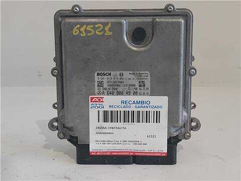 Centralita Motor ECU Mercedes Clase A 140 2.0 A 180 CDI 169.007) 109CV 80KW