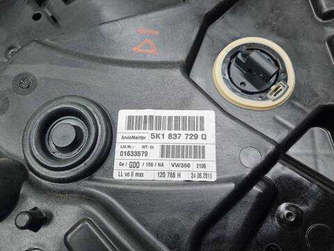 Foto 2ª: Elevalunas Eléctrico Delantero Izquierdo Volkswagen Golf GTI 211CV 155KW [CCZ] (2010)