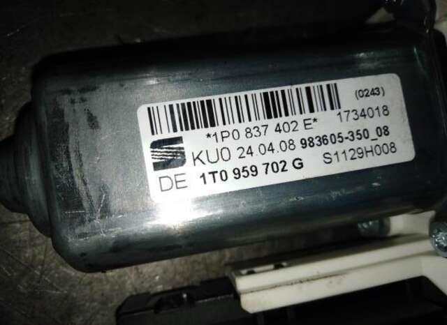 Elevalunas Eléctrico Delantero Derecho Seat Leon 1.9 TDI