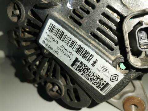 Foto 3ª: Alternador Renault Clio K9K628 (2017)