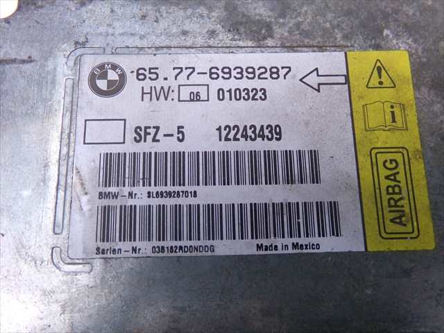 Foto 2ª: Centralita Airbag Bmw Serie 5 530 3.0 D E60,2004-2010 [306D2] (2004)
