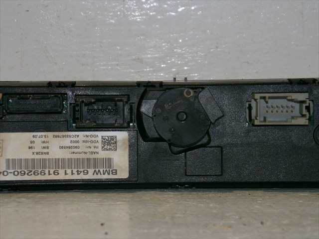 Foto 4ª: Mando Calefacción A. A. Bmw Serie 1 116 2.0 D E81,COUPE 2004-2013 [N47D20A] (2009)