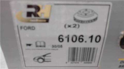 Foto 3ª: Disco Freno Delantero Ford Fiesta 1.0 L [1 0 LTR. - 29 KW] 39CV