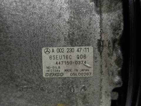 Foto 3ª: Compresor Aire Acondicionado Mercedes Clase A 140 266960 (2009)