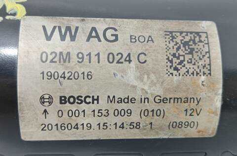 Foto 3ª: Motor de Arranque Volkswagen Tiguan 2.0 TDI 110CV (2011)