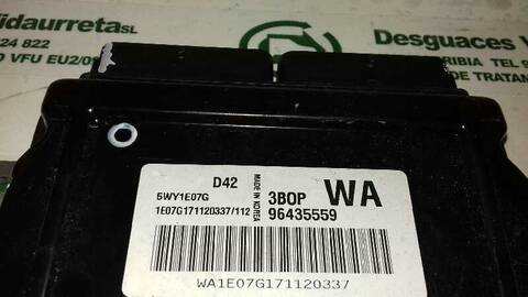 Foto 3ª: Centralita Motor ECU Chevrolet Kalos 1.2 CAT 72CV 53KW [B12S1] (2007)