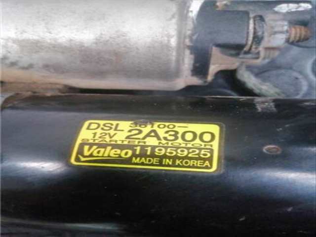 Foto 4ª: Motor de Arranque Kia Ceed 1.6 DRIVE [1 6 LTR. - 81 KW CRDI CAT] 110CV JD) 2012) [KIA CEDD JD]