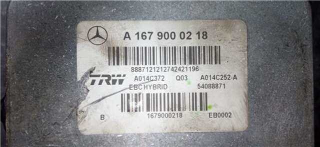 Abs Mercedes Clase G 230 2.0 GLE 300 D 4MATIC (167.119) [2.0 LTR. - 180 KW CDI CAT]