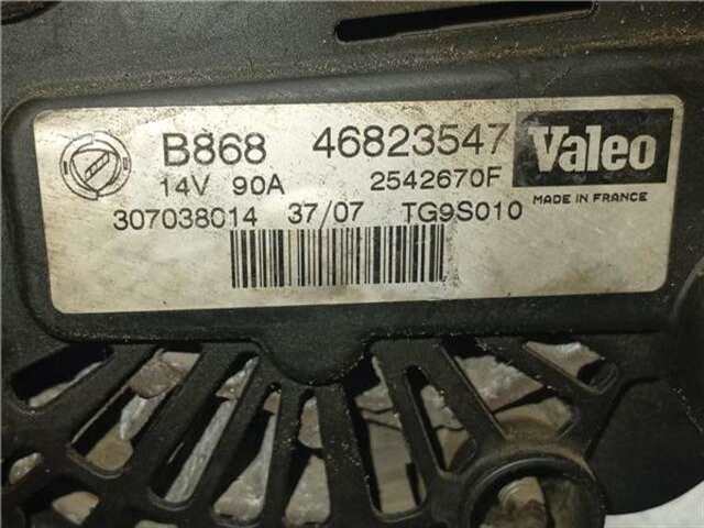 Foto 2ª: Alternador Fiat Linea 1.3 D MULTIJET [199 A3.000]
