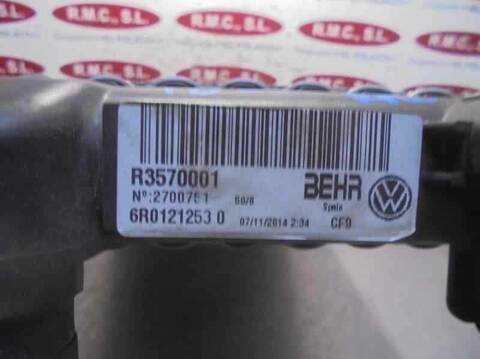 Foto 4ª: Radiador Motor Seat Ibiza ECOMOTIVE 75CV 55KW [CFWA] (2014)
