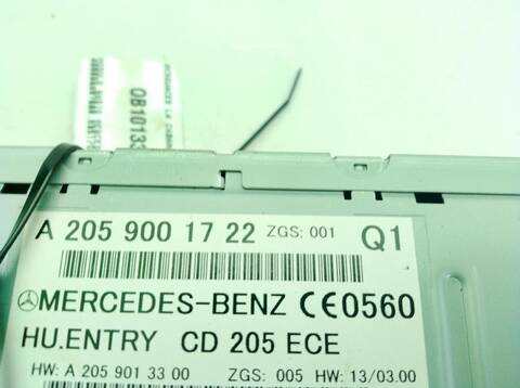 Foto 3ª: Sistema Audio Radio CD Mercedes Clase V 200 V 220 CDI - D 447.811 447.813 447.815) (2014)