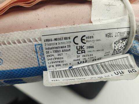 Foto 3ª: Airbag Cortina Delantero Derecho Seat Ibiza 1.0 TSI 116CV 85KW (2024)