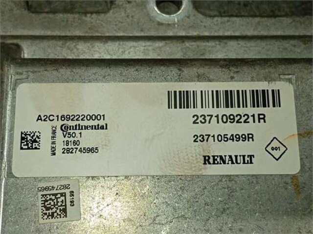 Centralita Motor ECU Renault Captur 0.9 DYNAMIQUE [0.9 LTR. - 66 KW TCE ENERGY]