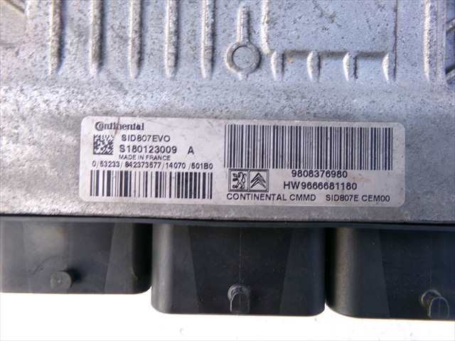 Foto 3ª: Centralita Motor ECU Citroen C4 1.6 HDI 2014-2017 [9H05] (2014)