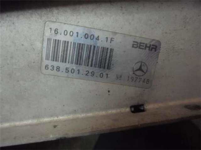 Foto 3ª: Intercooler Mercedes Vito 2.2 108 CDI [2.2 LTR. - 60 KW 16V CDI TURBODIESEL CAT] [OM 611A (60 KW CDI)]