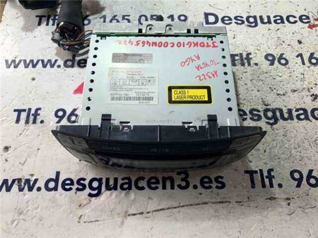 Sistema Audio Radio CD Toyota Aygo 1.0 BÁSICO [1.0 LTR. - 50 KW CAT]