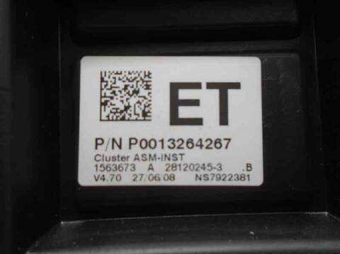 Foto 3ª: Cuadro de Instrumentos Opel Corsa COSMO 80CV 59KW [Z12XEP] (2008)