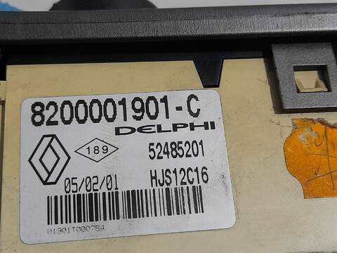 Foto 3ª: Mando Climatizador Renault Laguna 1.6 107CV [K4M714] (2001)