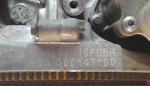 Foto 3ª: Motor Completo Peugeot 206 1.4 HDI ECO 70 68CV (2009)