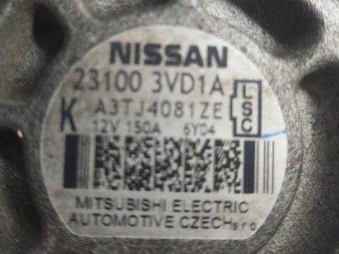 Foto 2ª: Alternador Nissan Juke 1.5 DCI (2010)