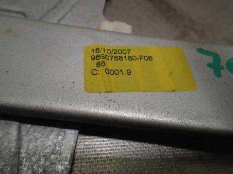 Foto 2ª: Elevalunas Manual Trasero Izquierdo Peugeot 207 URBAN 68CV 50KW [8HZ] (2007)