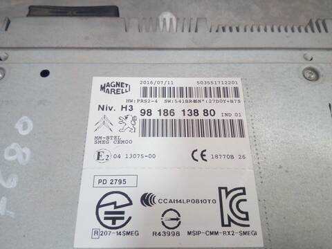 Foto 2ª: Sistema Audio Radio CD Peugeot 308 STYLE 120CV 88KW [BH01] (2017)