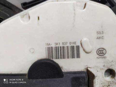 Foto 4ª: Cerradura Puerta Delantera Derecha Seat Leon ERENCE 105CV 77KW [CLH] (2015)