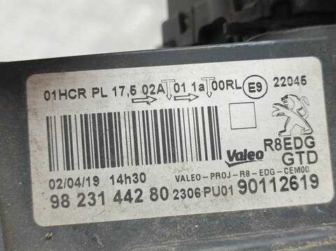 Foto 3ª: Faro Izquierdo Peugeot 508 ACTIVE 131CV 96KW [YH01] (2020)