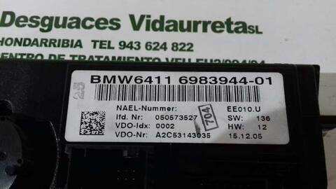 Foto 3ª: Mando Climatizador Bmw Serie 3 315 2.0 16V CAT 150CV 110KW [204D4] (2006)