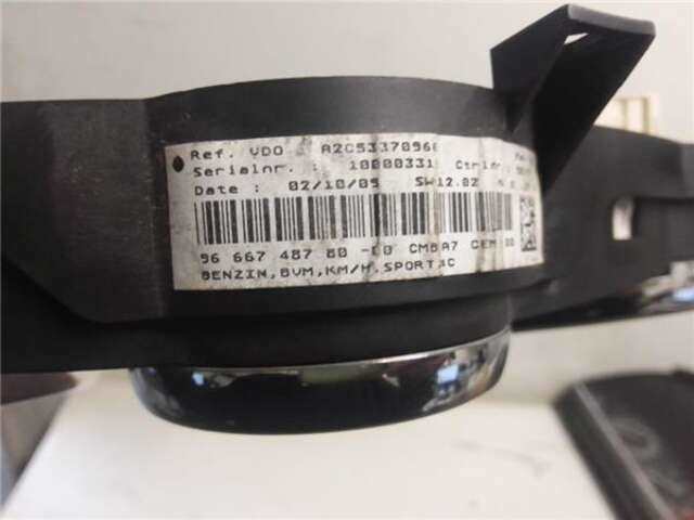 Foto 3ª: Cuadro de Instrumentos Peugeot 207 1.4 16V VTI (95 CV)