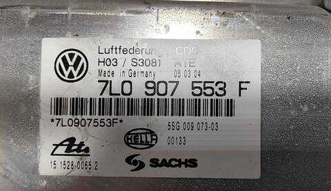 Foto 2ª: Centralita Suspension Volkswagen Touareg 2.5 TDI 174CV (2002)