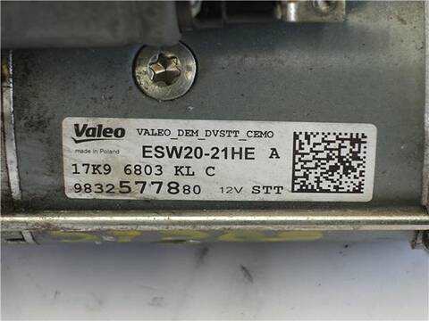 Foto 3ª: Motor de Arranque Peugeot 308 1.5 GT 131CV 96KW [YH01] (2020)