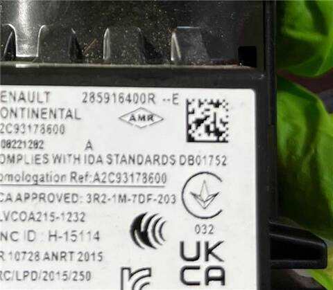 Foto 2ª: Centralita Check Control Renault Trafic M9R Z7 170CV 125KW FURGON (2023)