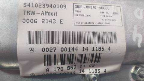 Foto 4ª: Airbag Lateral Delantero Derecho Mercedes Clase C 160 230 COMPRESSOR EVO) 208.348) COUPE 197CV 145KW [111982] (2000)