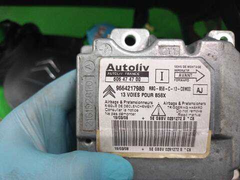 Foto 3ª: Kit Airbag Citroen C4 1.6 16V HDI FAP 109CV [9HZDV6TED4] (2006)