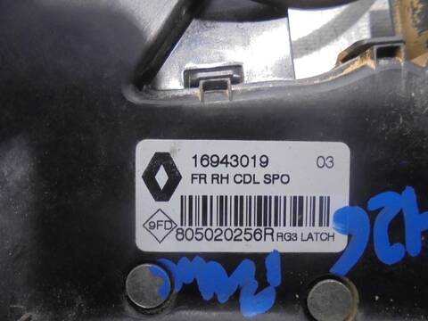 Foto 4ª: Cerradura Puerta Delantera Derecha Renault Megane BOSE-EDITION BERLINA 130CV 97KW IV BERLINA 5P [H5F F4] (2017)
