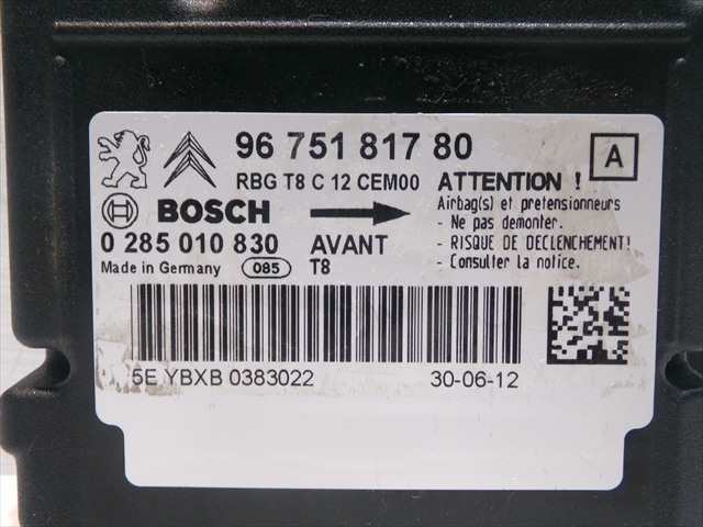 Foto 4ª: Centralita Airbag Peugeot 5008 2.0 HDI 2009-2013 [RH02] (2012)