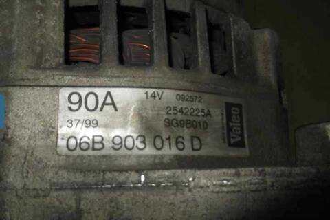 Foto 3ª: Alternador Audi A4 1.8 T BERLINA 150CV 110KW [AEB] (1999)