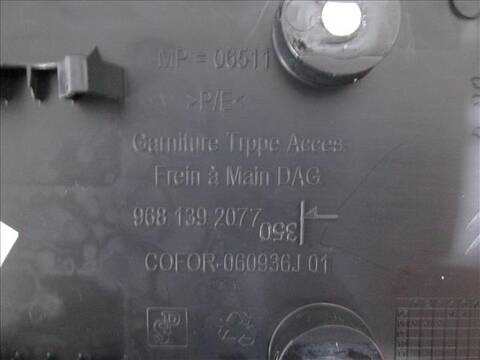 Foto 3ª: Consola Central Citroen Berlingo 1.6 HDI (2008)