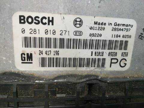 Foto 3ª: Centralita Motor ECU Opel Vectra 2.2 16V DTI CAT Y 22 DTR - L50) BERLINA 125CV 92KW (2002)