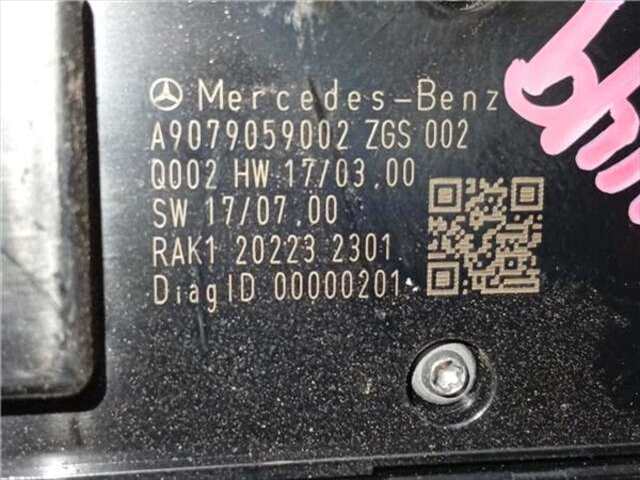 Botonera Elevalunas Mercedes Sprinter 2.1 311/314/316 CDI RWD L1 (907.631) [2.1 LTR. - 120 KW CDI CAT]